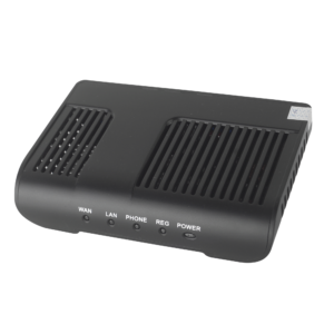 Adaptador de Teléfono Analógico (ATA) con 1 puerto FXS y 1 puerto FXO de Supervivencia (Cuando No Hay Red VoIP)