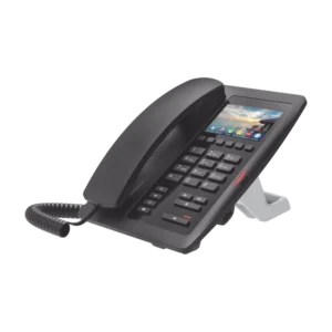 Teléfono IP WiFi Fanvil H5WB Negro para Hotelería – Gama Alta, Pantalla a Color, PoE y Audio HD - Image 3