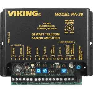 Amplificador de buscapersonas de 30 Watt